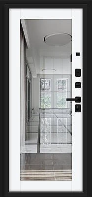 Флэт/SBlack (цвет Black Shell/White Silk)