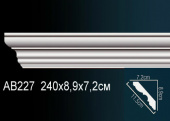 Карниз гладкий AB227