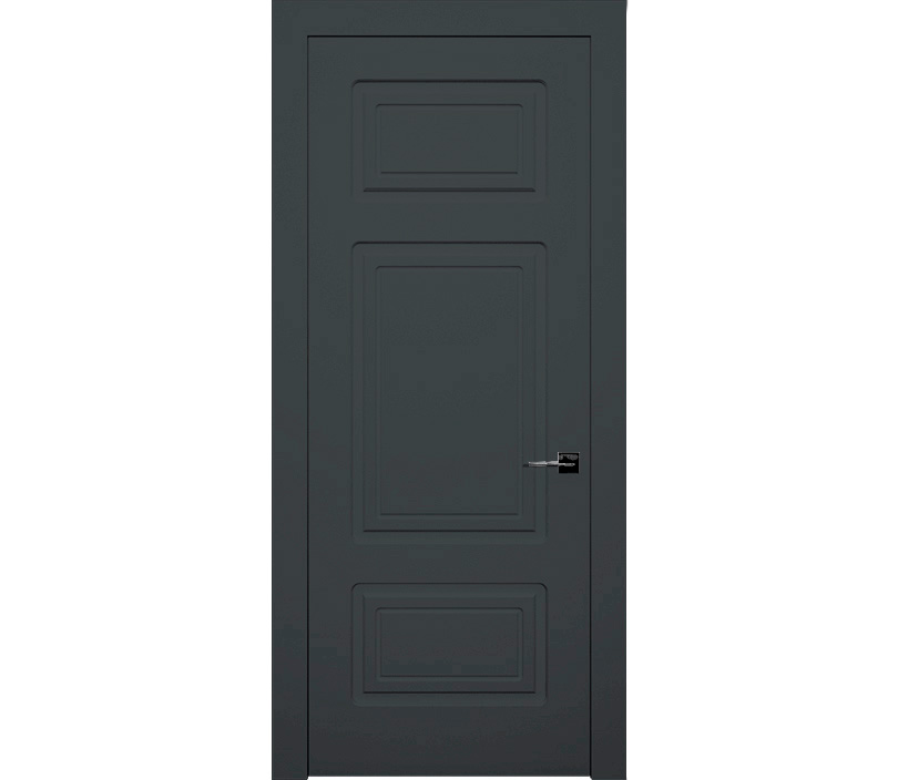 Дверь межкомнатная глухая Милан ДГ5 графит