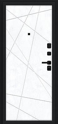 Граффити-5/SBlack (цвет Букле черное/Snow Art)