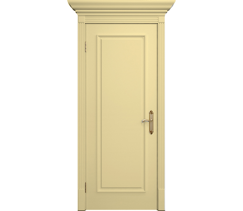 Дверь межкомнатная глухая Венеция ДГ1 ванильная