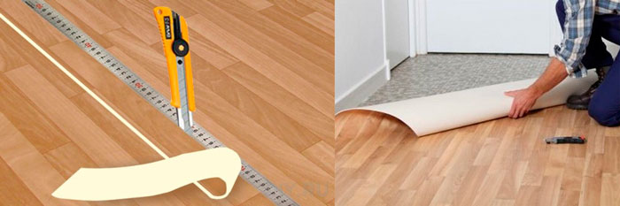 Как рассчитать сколько нужно линолеума Как рассчитать сколько нужно линолеума